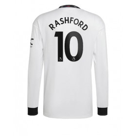 Herren Fußballbekleidung Manchester United Marcus Rashford #10 Auswärtstrikot 2022-23 Langarm